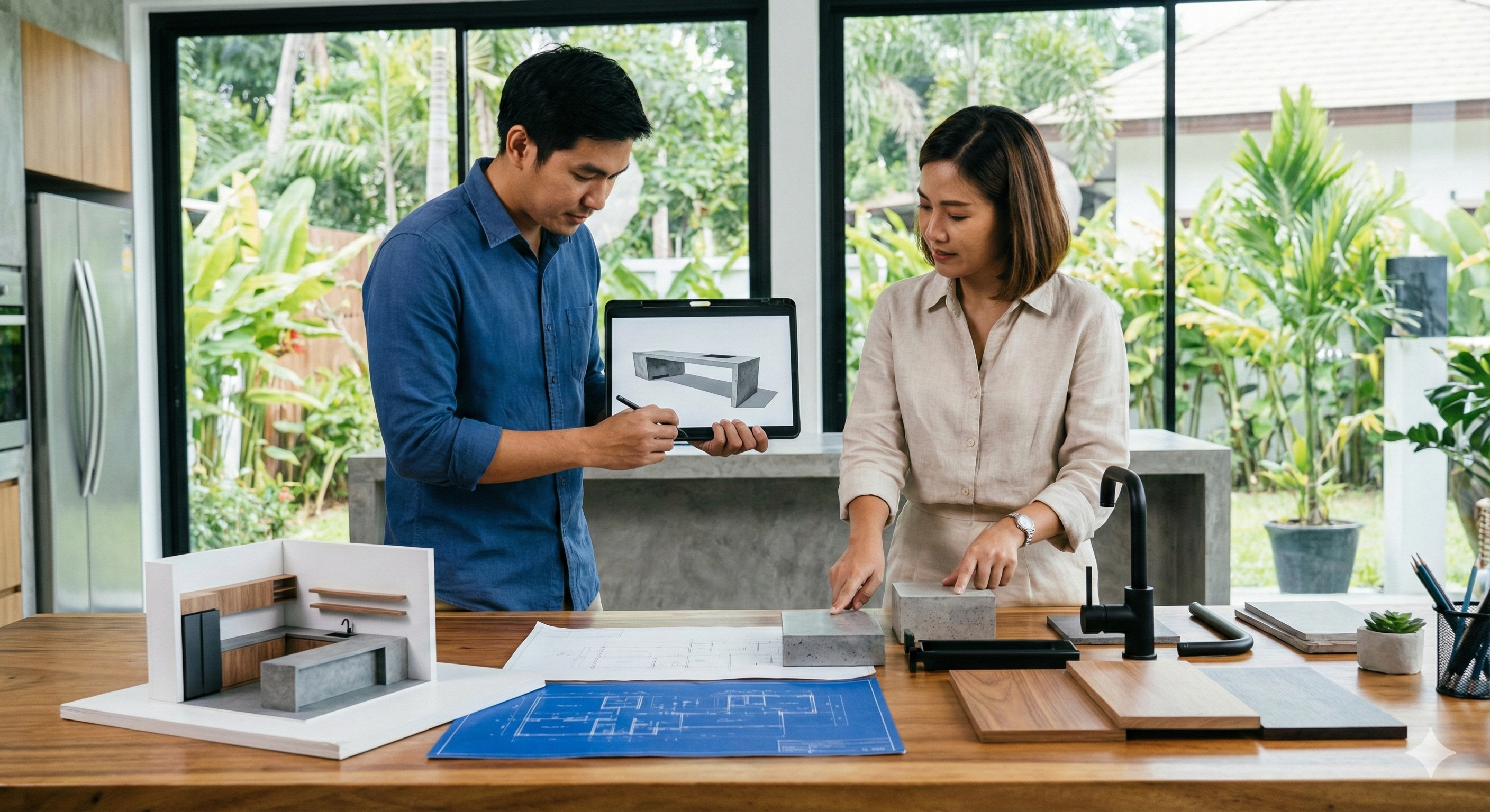 ครัวปูน Modern Style