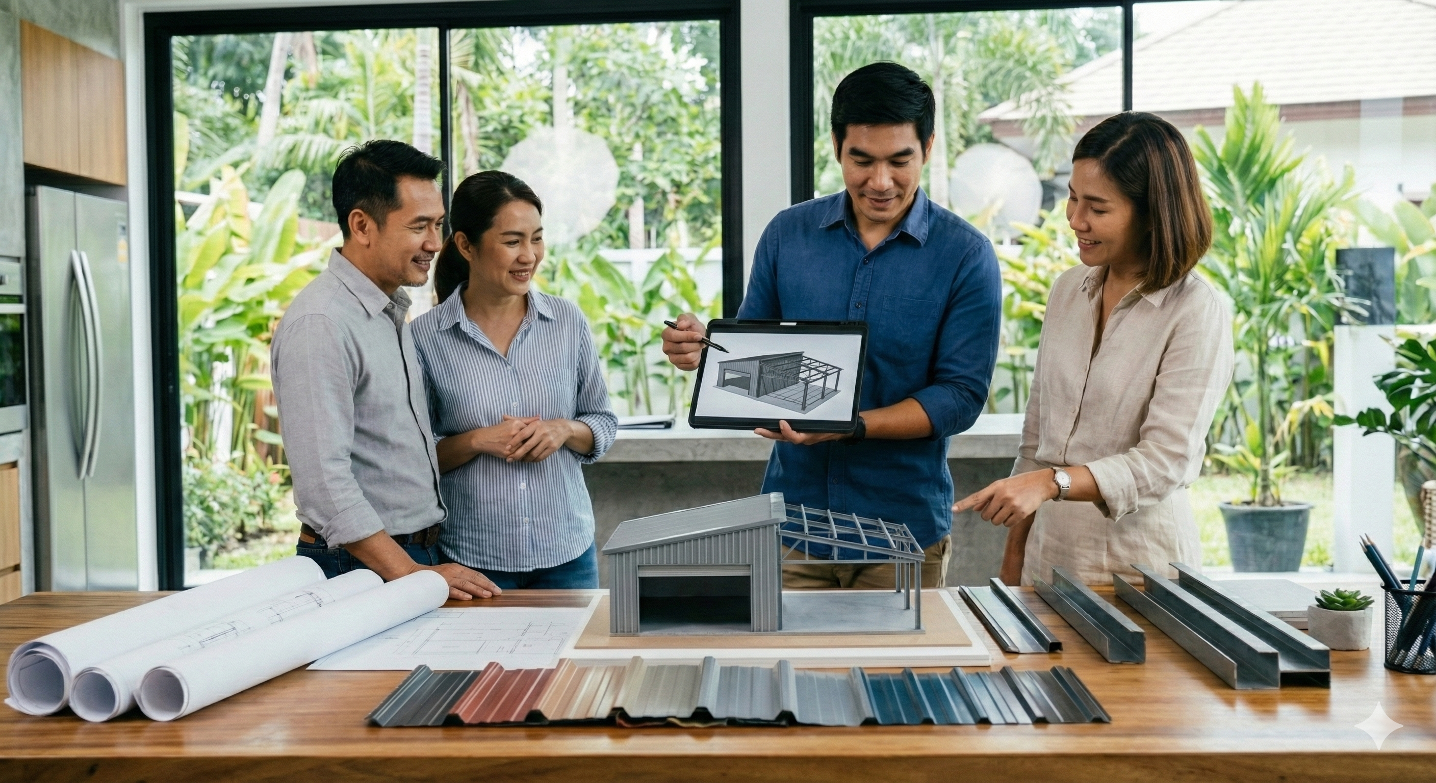 โรงจอดรถเมทัลชีท