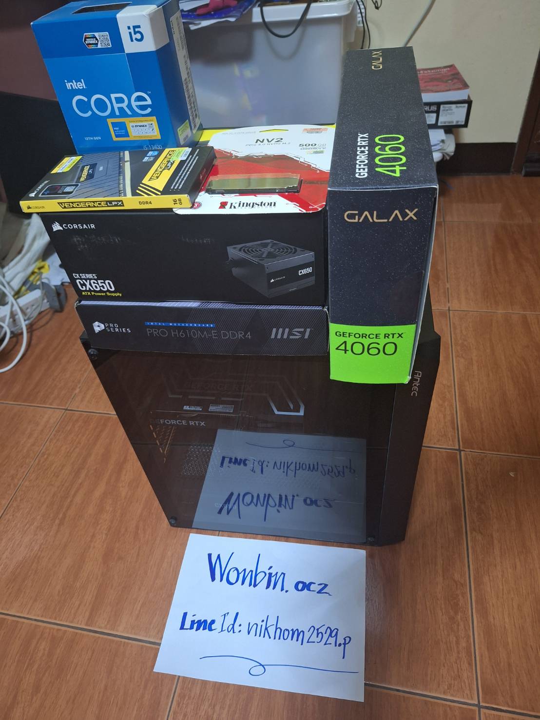 Intel Core i5-13400 + RTX 4060 - Overclockzone.com ชุมชนคนไอที ที่ใหญ่ ...