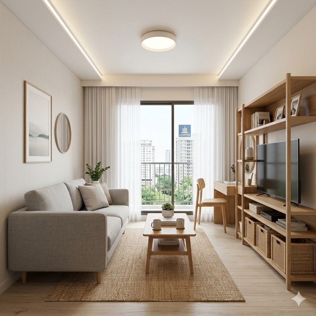 ห้องรับแขก คอนโดลุมพินี.jpg